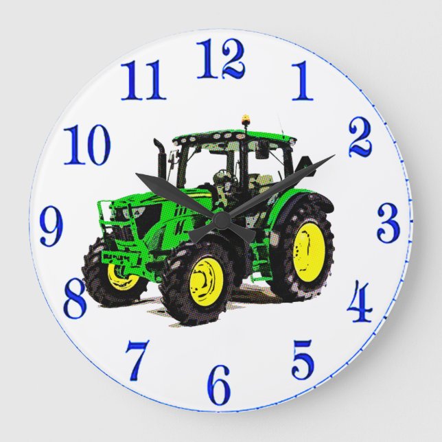 Horloge murale acrylique (Recto)
