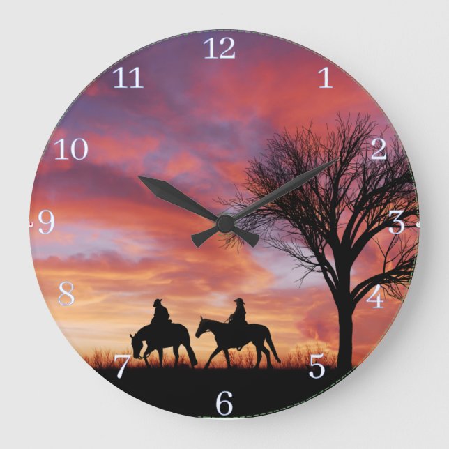 Horloge murale acrylique (Recto)