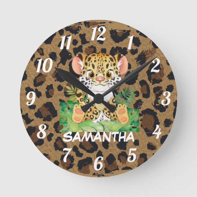 Horloge murale acrylique (Recto)