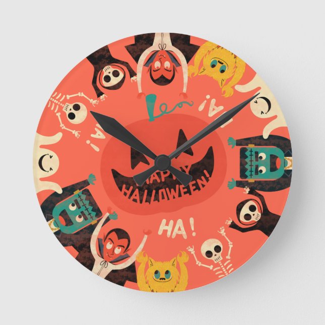 Horloge murale acrylique (Recto)