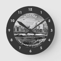 Horloge murale acrylique ASSYRIA
