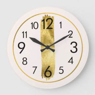 Horloge murale acrylique moderne