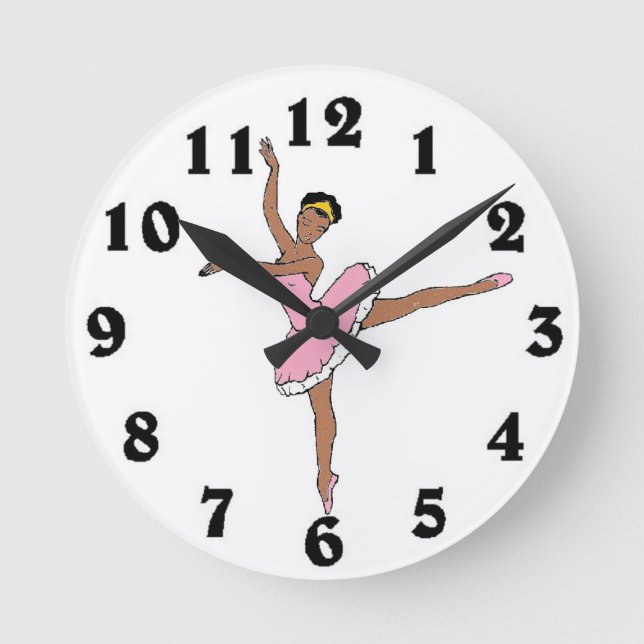 Horloge murale afro-américaine (Recto)