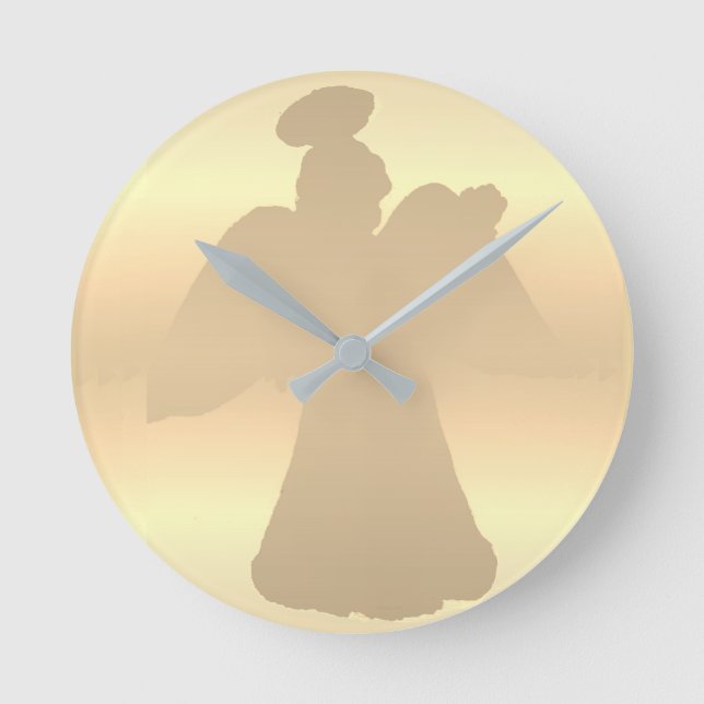 Horloge murale : Angel Silhouette (Recto)