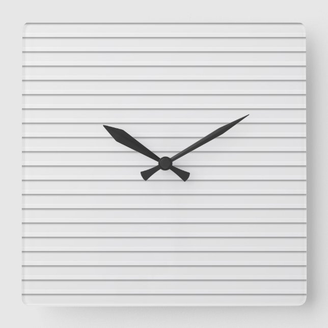 Horloge murale Arrière - plan des bandes horizonta (Recto)
