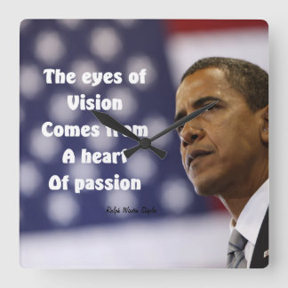 horloge murale barack Obama