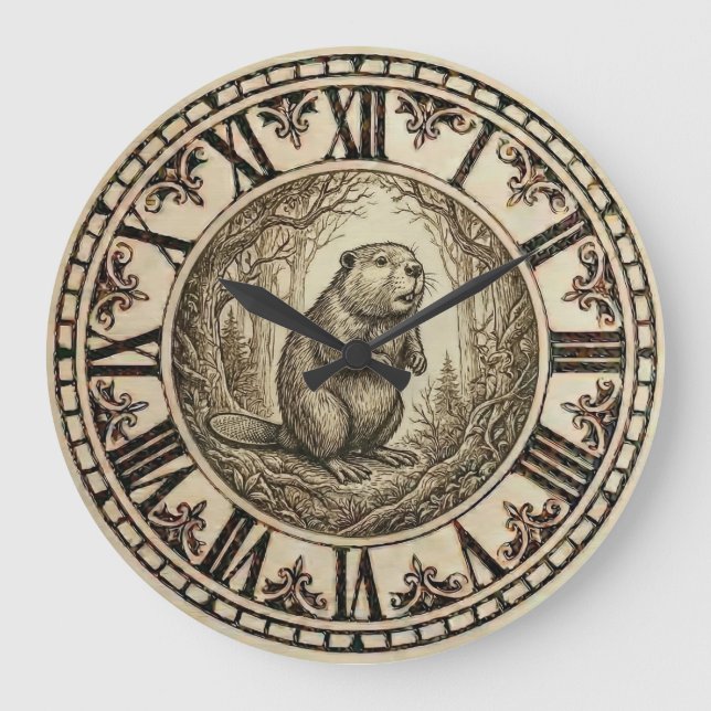 Horloge murale Beave (Recto)