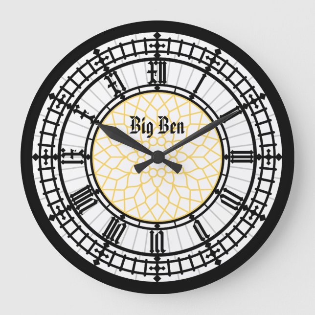 Horloge murale Big Ben (Recto)