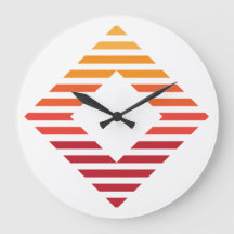 Horloge murale, Cadre en bois naturel rond de 10 p