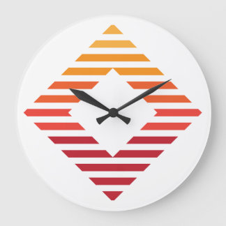 Horloge murale, Cadre en bois naturel rond de 10 p