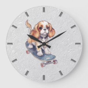 Horloge murale Cavalier King Charles Spaniel