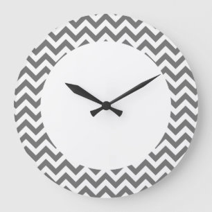 Horloge murale Chevron tendance