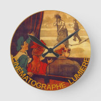 Horloge murale Cinématographe Lumière