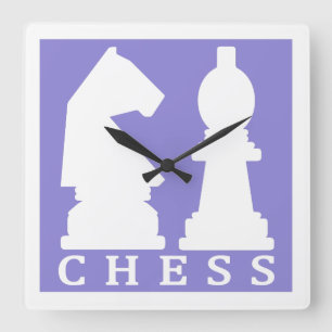 horloge murale couleur personnalisée CHESS