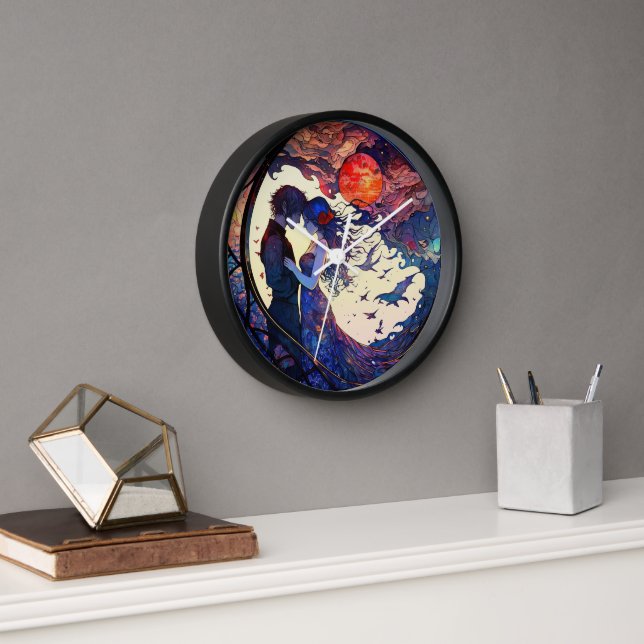 Horloge murale Couple Faux (Bureau)