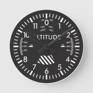 Horloge murale d'altimètre