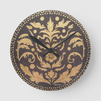 Horloge murale damascène