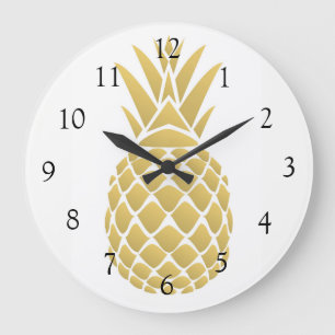 Horloge murale d'ananas