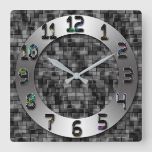 Horloge murale d'art moderne