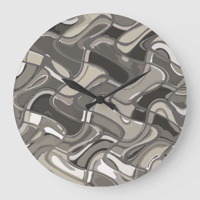 Horloge murale d'art moderne (Recto)