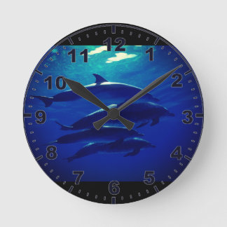 Horloge murale dauphin