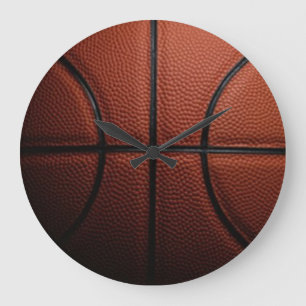 Horloge murale de basket-ball