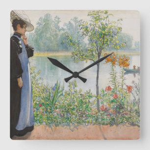 Horloge murale de bateau de lac carl Larsson Karin
