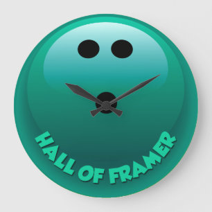 Horloge murale de bowling