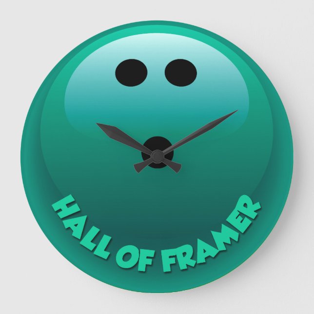 Horloge murale de bowling (Recto)