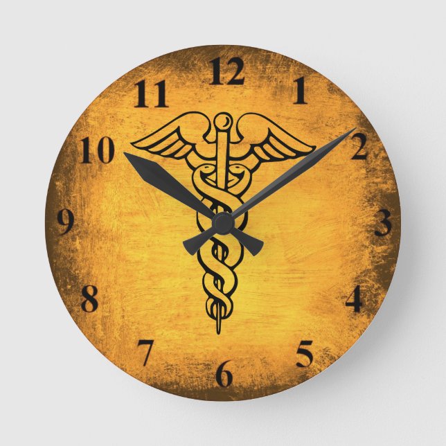 Horloge murale de Caduceus (Recto)