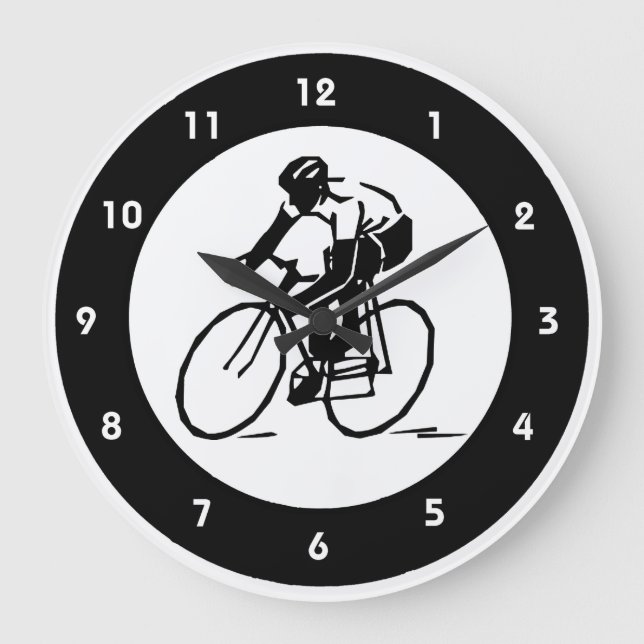 Horloge murale de conception cyclable (Recto)