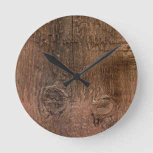 Horloge murale de conseil en bois