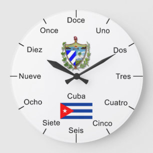 Horloge murale de Cubains