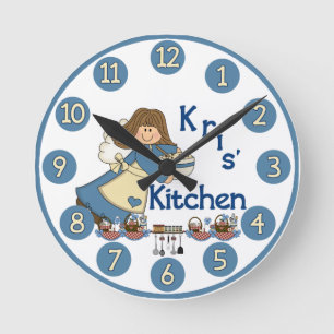 Horloge murale de cuisine de Kris  