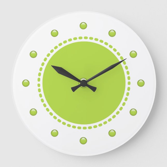 Horloge murale de cuisine moderne (Recto)