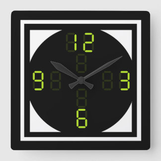 Horloge murale de Digitals