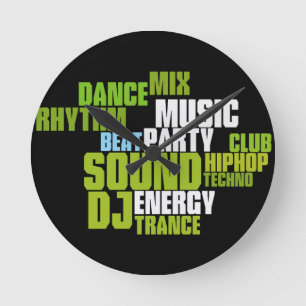 Horloge murale de DJ/MUSIC