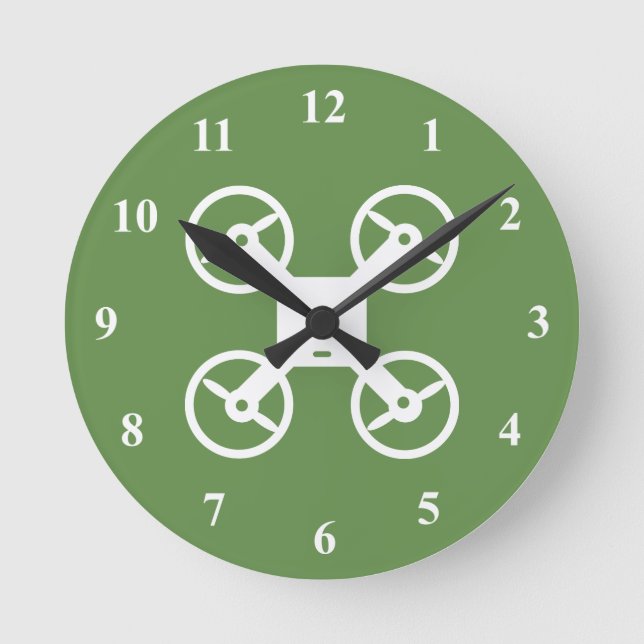 Horloge murale de drone (Recto)