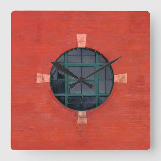 Horloge murale de fenêtre (Recto)