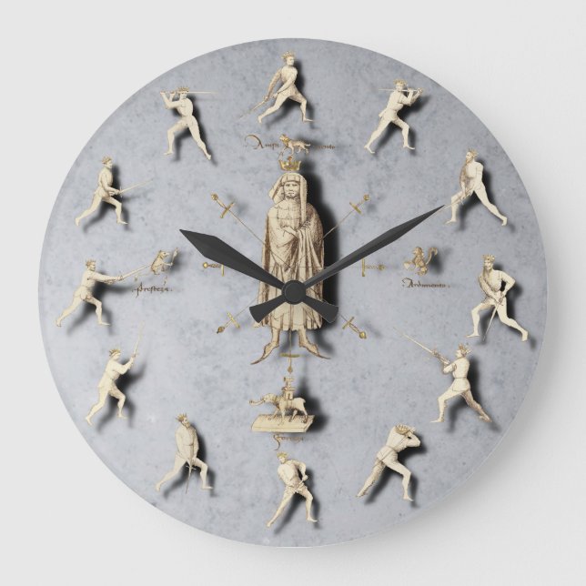 Horloge murale de Fiore dei Liberi (Recto)
