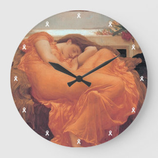 Horloge murale de flamber juin