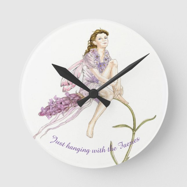 Horloge murale de fleur (Recto)