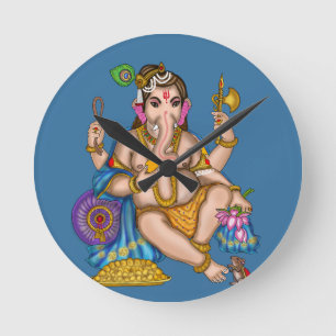 Horloge murale de Ganesha enfant