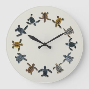 Horloge murale de Hatchling de tortue de mer