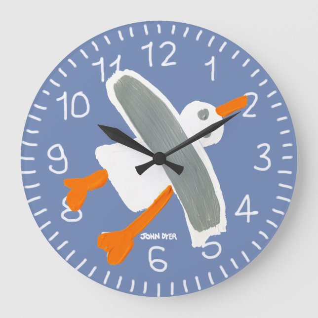 Horloge murale de John Dyer Seagull (Recto)
