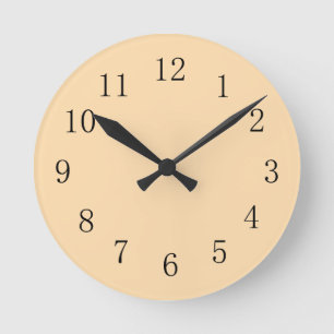 Horloge murale de la cuisine blanche Navajo