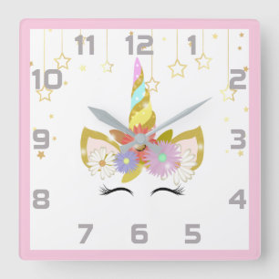Horloge murale de la décoration de la pépinière ro
