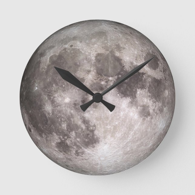 Horloge murale de la lune (Recto)