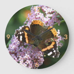 Horloge murale de l'amiral rouge
