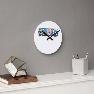 Horloge murale de l'anime One Piece G5 Pirate 